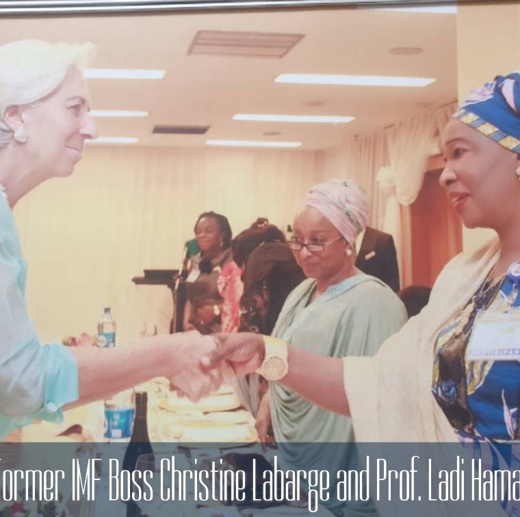 With former imf boss