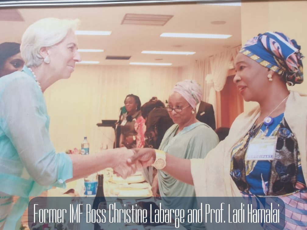 With former imf boss